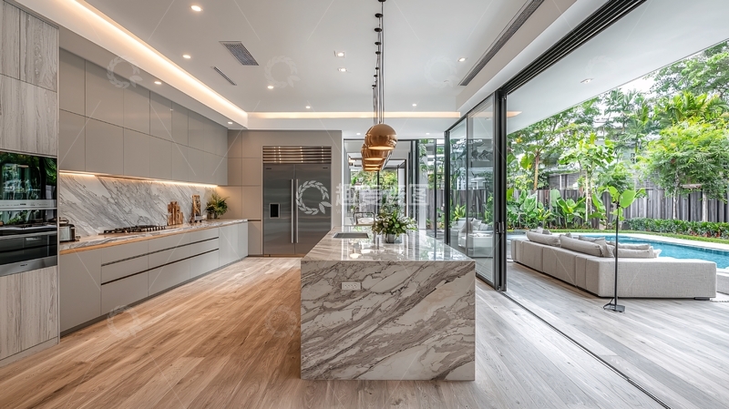 高清大图下载【趣麦麦图】现代简约风格厨房51