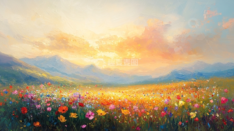 高清大图下载【趣麦麦图】唯美田园风光1