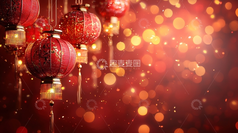 高清大图下载【趣麦麦图】-红灯笼