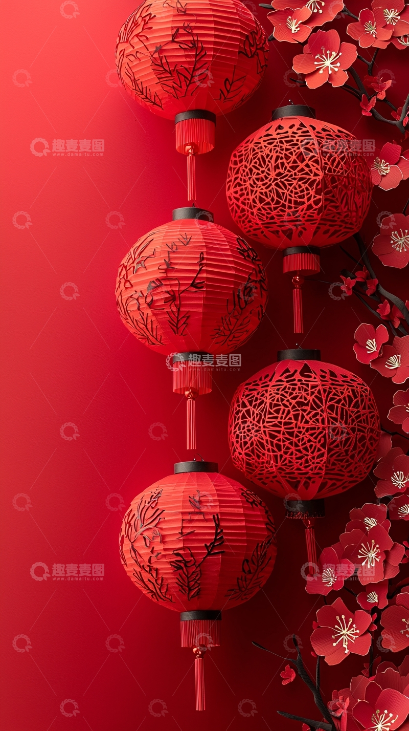 高清大图下载【趣麦麦图】红灯笼