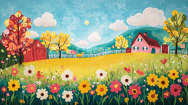 高清大图下载【趣麦麦图】田园风光284