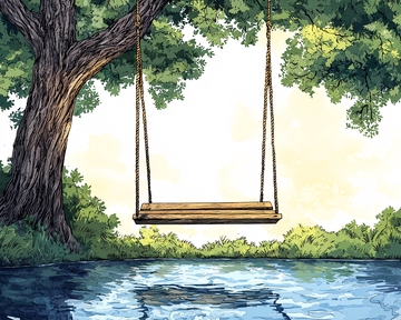 树下秋千
