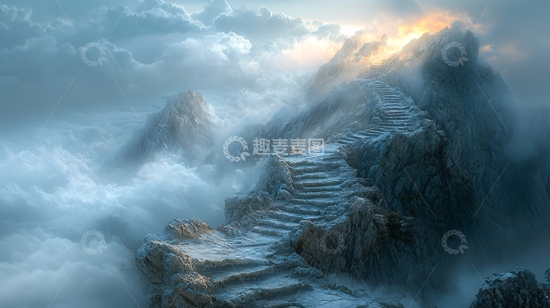 高清大图下载【趣麦麦图】云海仙境