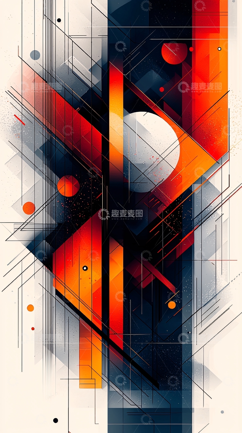 高清大图下载【趣麦麦图】抽象几何