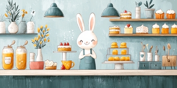 兔子甜品店