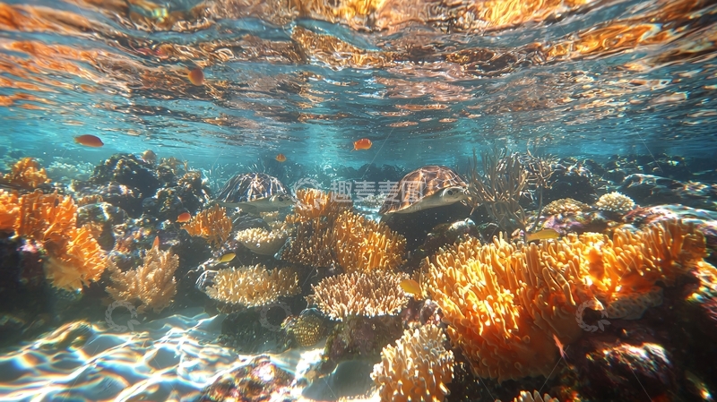 高清大图下载【趣麦麦图】珊瑚礁