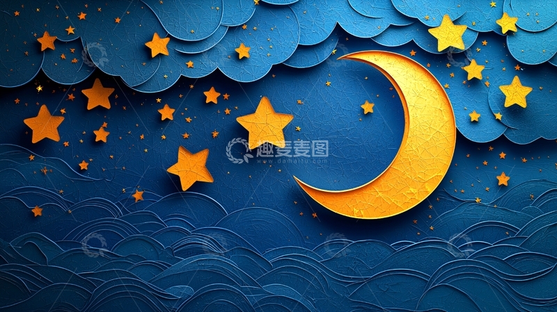 高清大图下载【趣麦麦图】梦幻星空