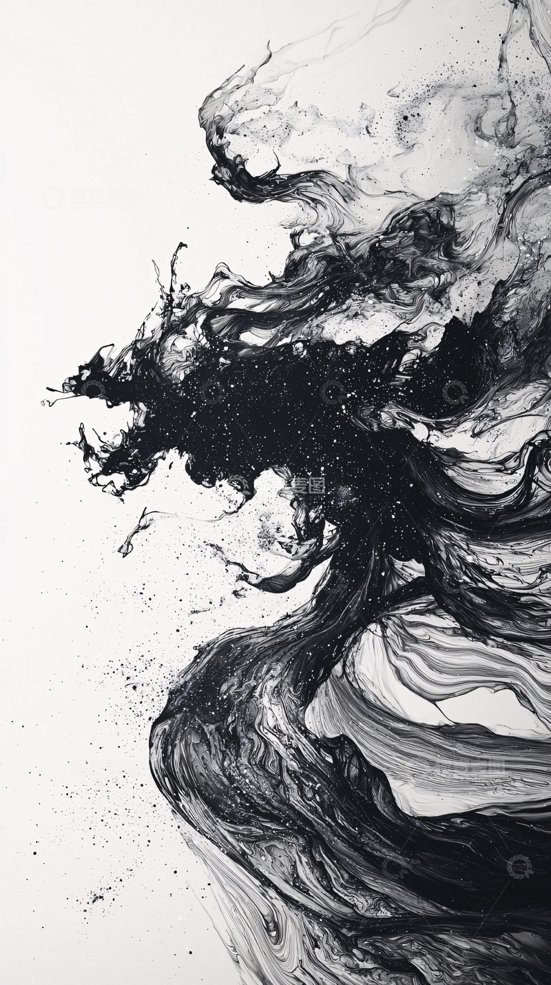 高清大图下载【趣麦麦图】水墨画