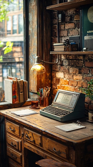 复古老式工作台
