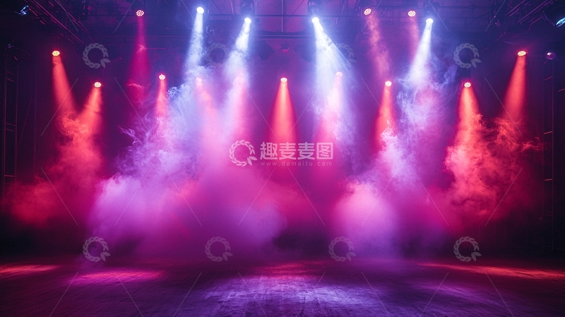 高清大图下载【趣麦麦图】舞台灯光效果图