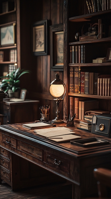 复古书房