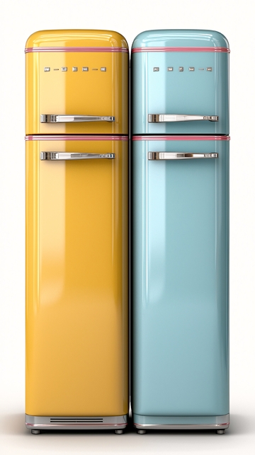 复古冰箱