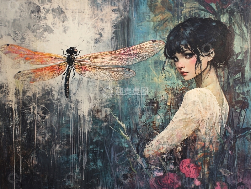 高清大图下载【趣麦麦图】女孩