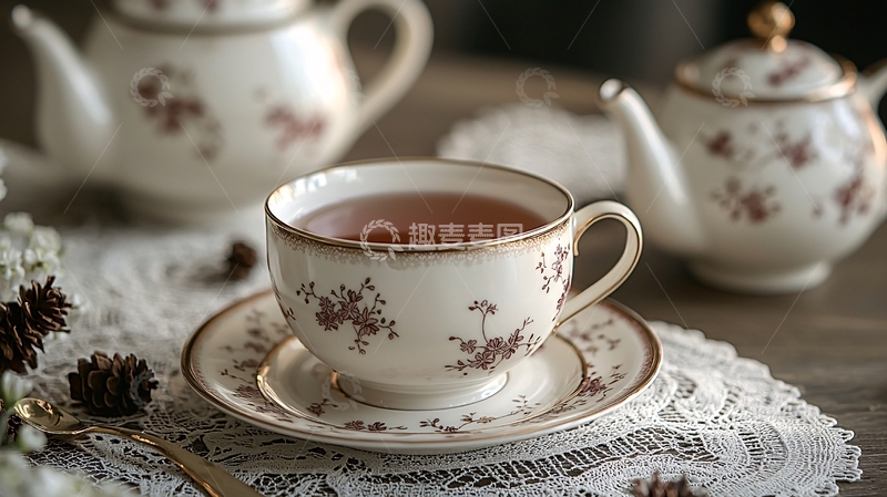 高清大图下载【趣麦麦图】英式下午茶