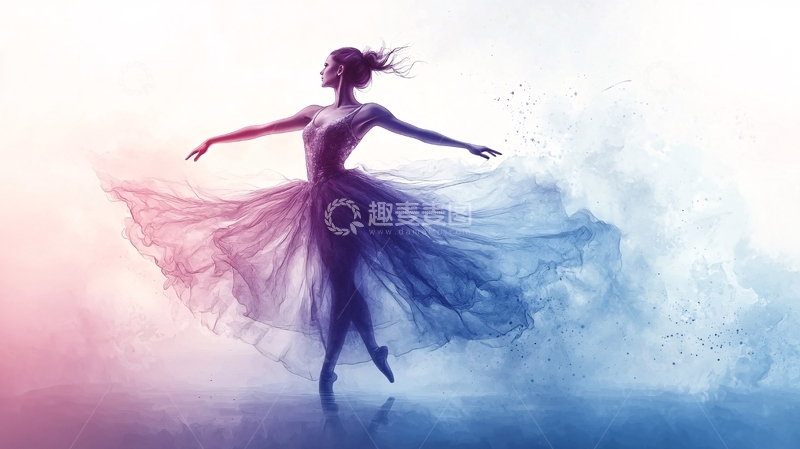 高清大图下载【趣麦麦图】芭蕾舞女演员