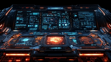 未来科技控制面板