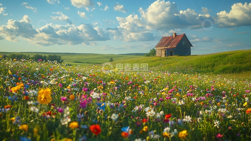 高清大图下载【趣麦麦图】田园风光289