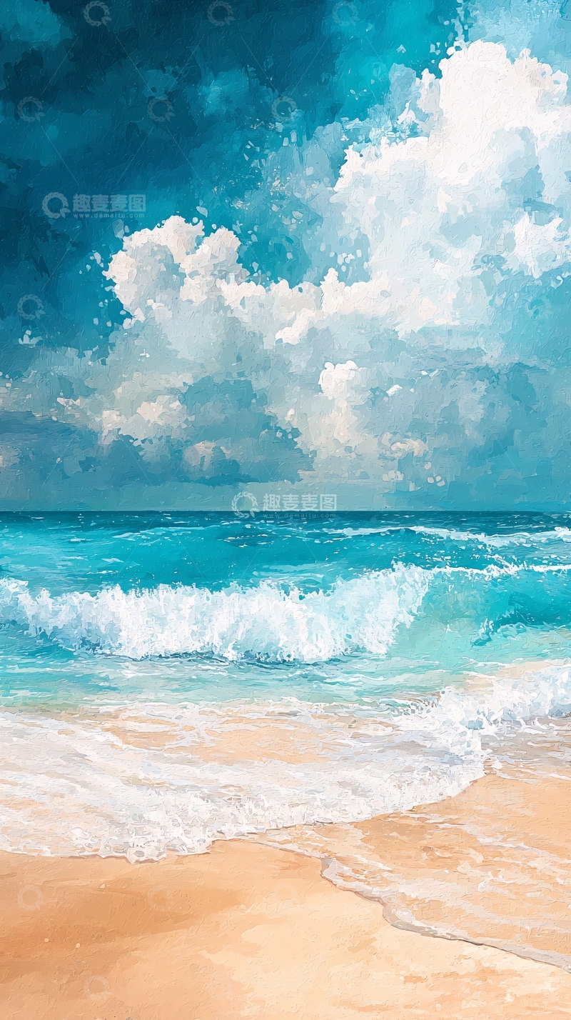 高清大图下载【趣麦麦图】海边风景5