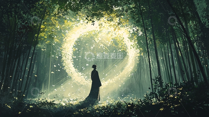 高清大图下载【趣麦麦图】竹林