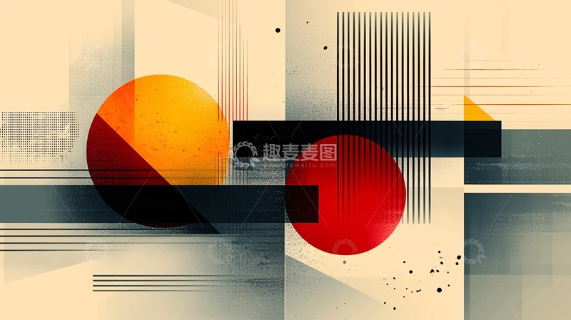 高清大图下载【趣麦麦图】抽象几何