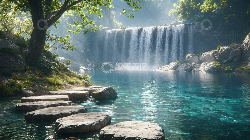 高清大图下载【趣麦麦图】瀑布58