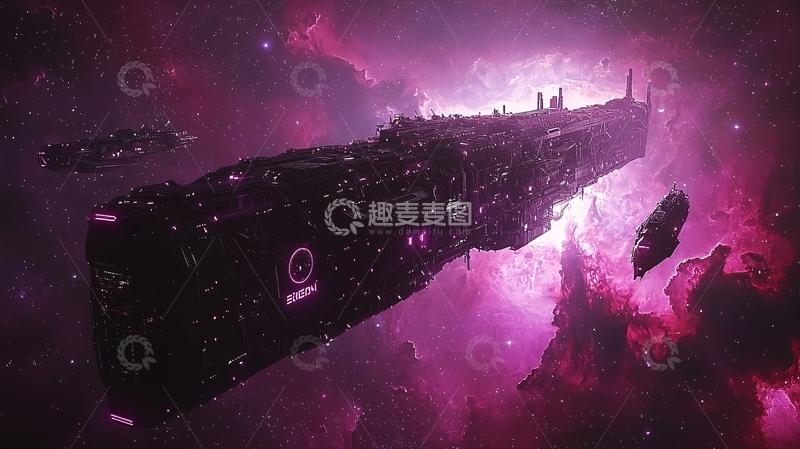 高清大图下载【趣麦麦图】宇宙战舰