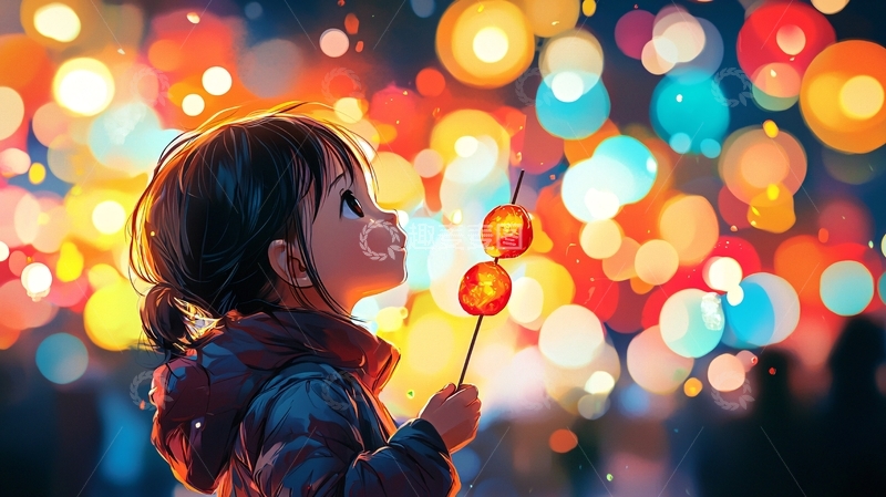 高清大图下载【趣麦麦图】可爱女孩