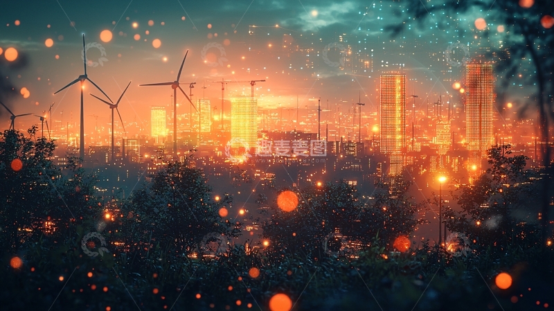 高清大图下载【趣麦麦图】未来都市