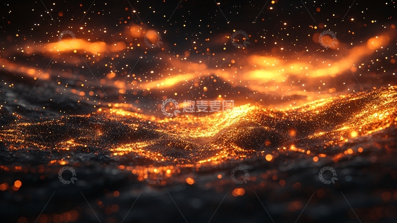 高清大图下载【趣麦麦图】火焰山脉