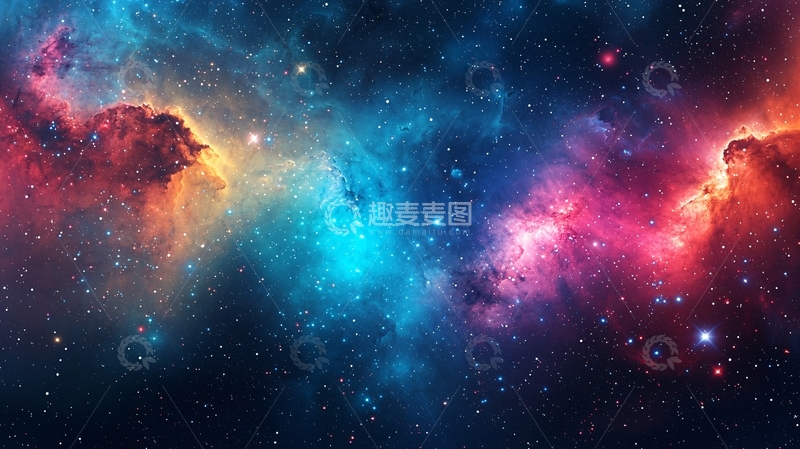 高清大图下载【趣麦麦图】宇宙星云