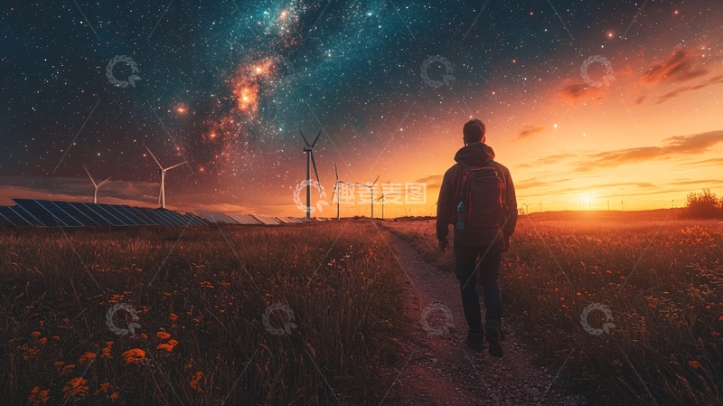 高清大图下载【趣麦麦图】背影