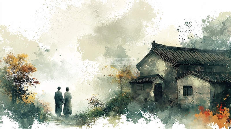 高清大图下载【趣麦麦图】水墨画