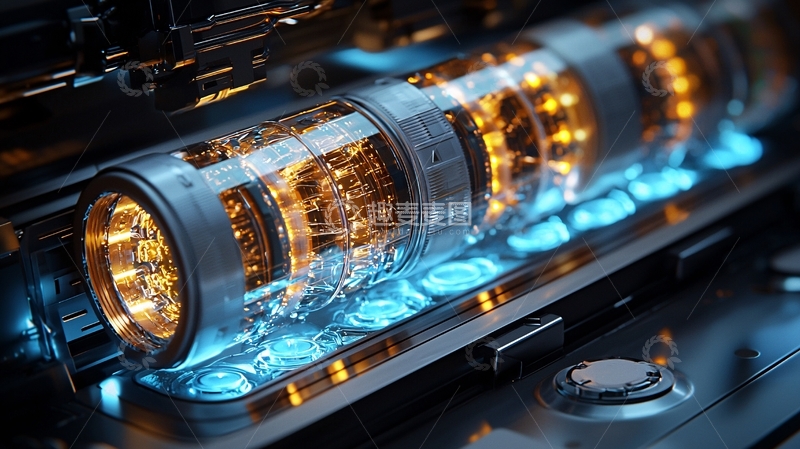 高清大图下载【趣麦麦图】未来科技感机械装置