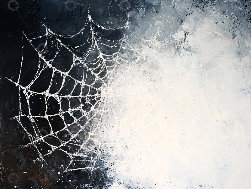 高清大图下载【趣麦麦图】抽象蜘蛛网