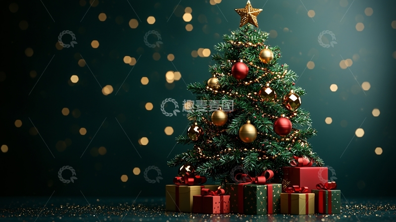 高清大图下载【趣麦麦图】圣诞树