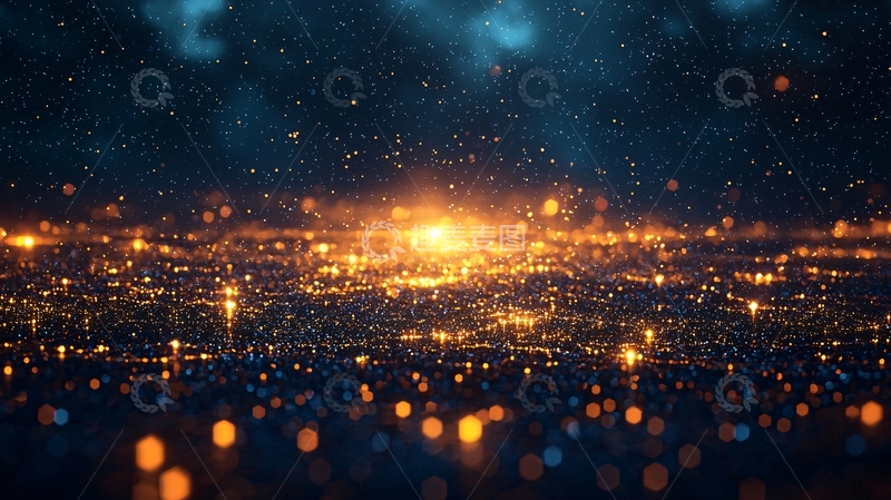 高清大图下载【趣麦麦图】夜幕下的繁华都市