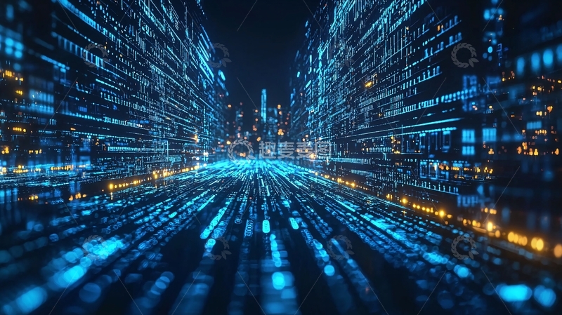 高清大图下载【趣麦麦图】数字城市15