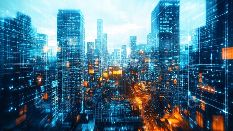 高清大图下载【趣麦麦图】未来科技城市109