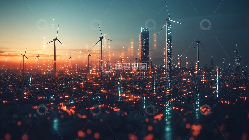 高清大图下载【趣麦麦图】未来科技城市111