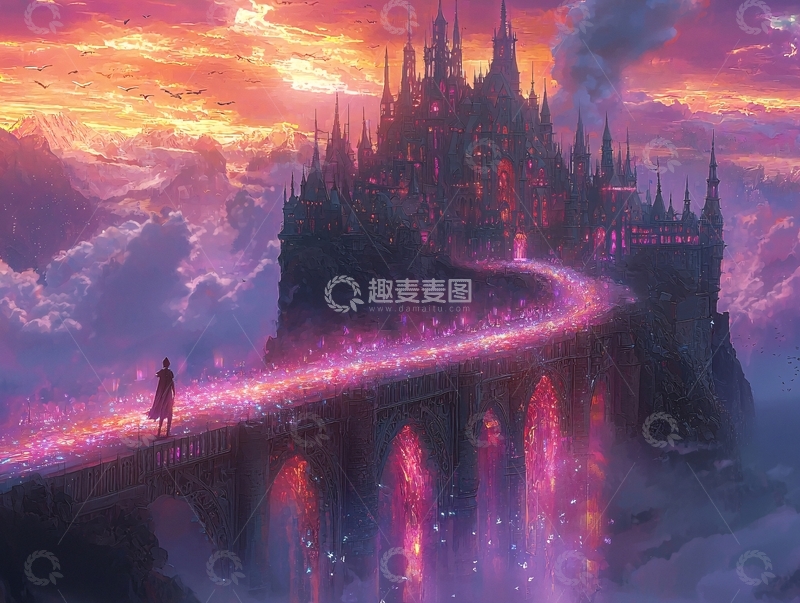 高清大图下载【趣麦麦图】梦幻城堡