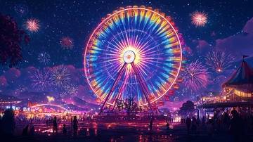 梦幻星空摩天轮