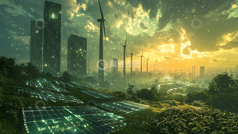 高清大图下载【趣麦麦图】未来城市