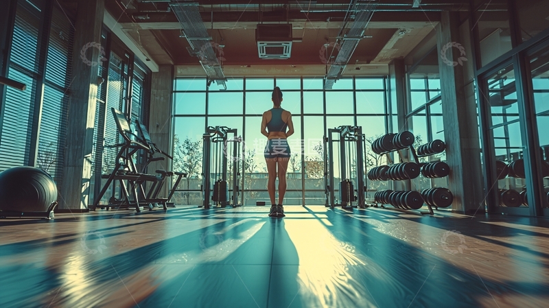 高清大图下载【趣麦麦图】健身房