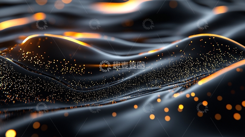 高清大图下载【趣麦麦图】黑暗波浪
