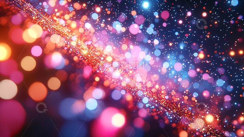 高清大图下载【趣麦麦图】绚丽多彩的宇宙星云