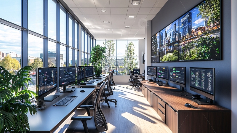 高清大图下载【趣麦麦图】现代化办公室