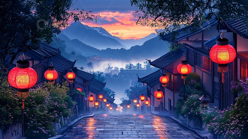 高清大图下载【趣麦麦图】水墨江南