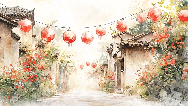 高清大图下载【趣麦麦图】古风古镇