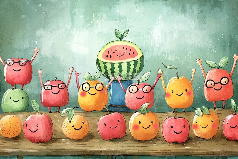 高清大图下载【趣麦麦图】水果卡通