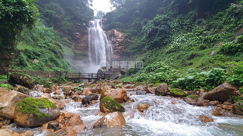 高清大图下载【趣麦麦图】瀑布60